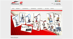 Desktop Screenshot of fibermaq.com.br